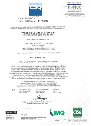 Strategia del Sistema Gestione Integrata Ambiente e Sicurezza
